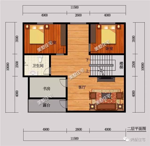 3套新中式風(fēng)格的別墅戶型圖，造價30萬左右，造型更符合現(xiàn)代人的審美