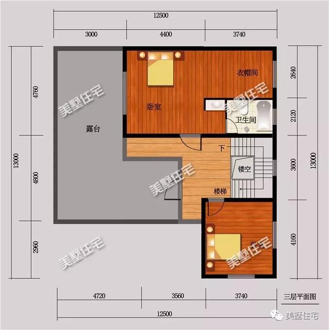 3套新中式風(fēng)格的別墅戶型圖，造價30萬左右，造型更符合現(xiàn)代人的審美