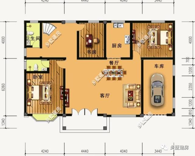 顛覆傳統(tǒng)的新農(nóng)村自建房設(shè)計(jì)圖，拒絕千篇一律的老式筒子樓