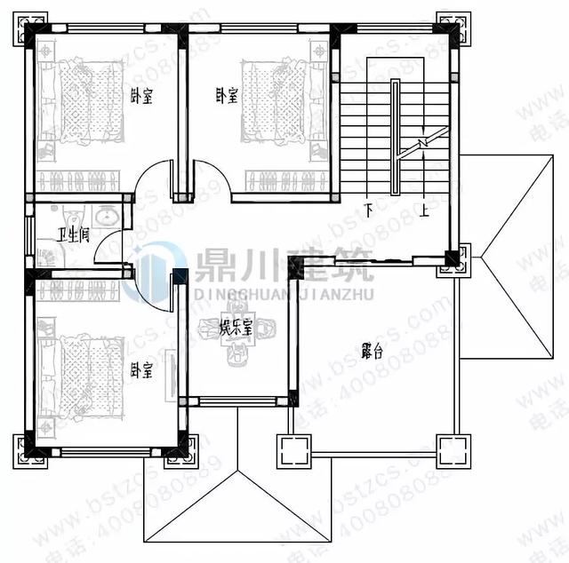 15套漂亮三層復(fù)式別墅戶型圖，4套帶旋轉(zhuǎn)樓梯， 經(jīng)濟(jì)實用，美觀大氣，我們一起來看看吧