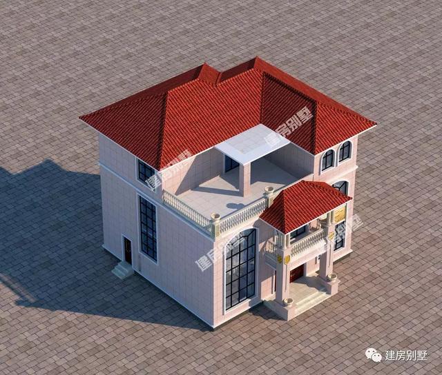 11.8×12.4米三層別墅設(shè)計圖，外觀和布局讓我膜拜，父母們真的住上這樣的洋房真的是既方便又夠有面子