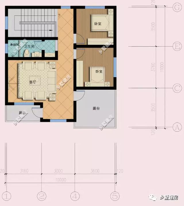 10X9米農(nóng)村三層小別墅設(shè)計(jì)圖，不僅造價(jià)經(jīng)濟(jì)，框架結(jié)構(gòu)只要37萬，布局也是獨(dú)特！
