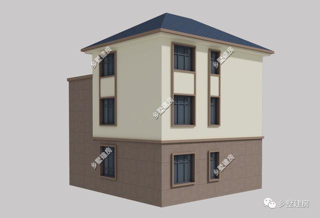 10X9米農(nóng)村三層小別墅設(shè)計(jì)圖，不僅造價(jià)經(jīng)濟(jì)，框架結(jié)構(gòu)只要37萬，布局也是獨(dú)特！