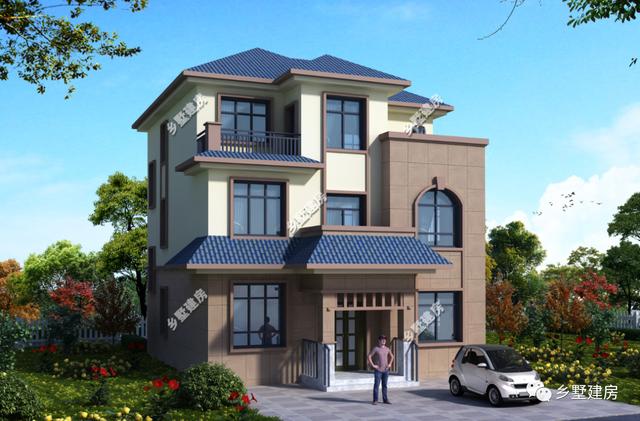 10X9米農(nóng)村三層小別墅設(shè)計(jì)圖，不僅造價(jià)經(jīng)濟(jì)，框架結(jié)構(gòu)只要37萬，布局也是獨(dú)特！