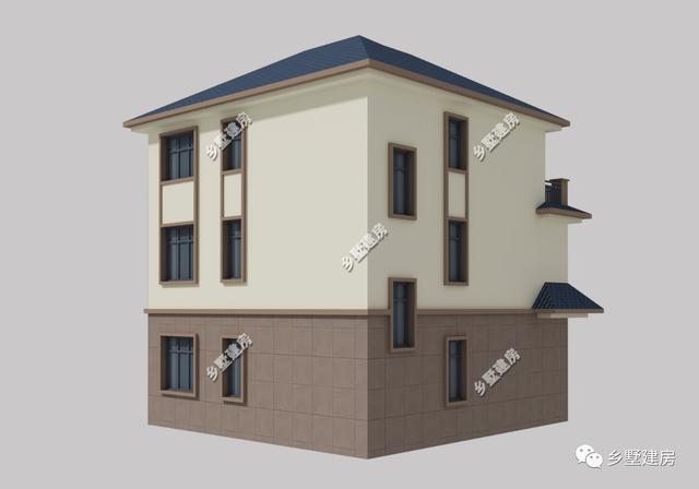 10X9米農(nóng)村三層小別墅設(shè)計(jì)圖，不僅造價(jià)經(jīng)濟(jì)，框架結(jié)構(gòu)只要37萬，布局也是獨(dú)特！