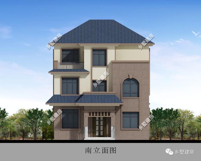 10X9米農(nóng)村三層小別墅設(shè)計(jì)圖，不僅造價(jià)經(jīng)濟(jì)，框架結(jié)構(gòu)只要37萬，布局也是獨(dú)特！