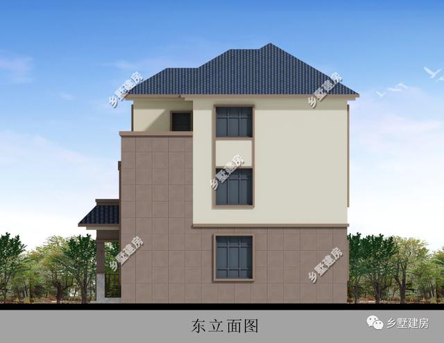 10X9米農(nóng)村三層小別墅設(shè)計(jì)圖，不僅造價(jià)經(jīng)濟(jì)，框架結(jié)構(gòu)只要37萬，布局也是獨(dú)特！