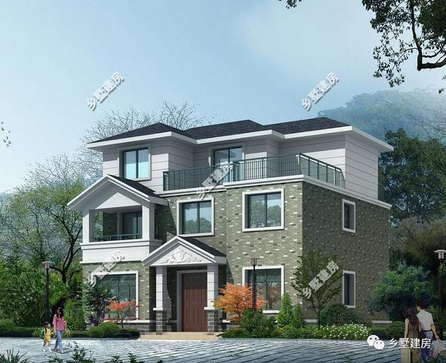 10X9米農(nóng)村三層小別墅設(shè)計(jì)圖，不僅造價(jià)經(jīng)濟(jì)，框架結(jié)構(gòu)只要37萬，布局也是獨(dú)特！