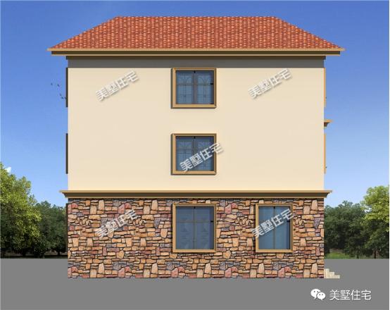 11x10米三層別墅圖，5室6衛(wèi)，經(jīng)濟(jì)實(shí)用，樸實(shí)而又美麗，農(nóng)村自建房首選戶型