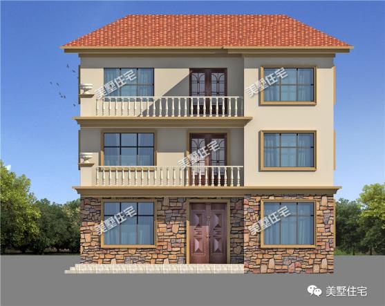 11x10米三層別墅圖，5室6衛(wèi)，經(jīng)濟(jì)實(shí)用，樸實(shí)而又美麗，農(nóng)村自建房首選戶型