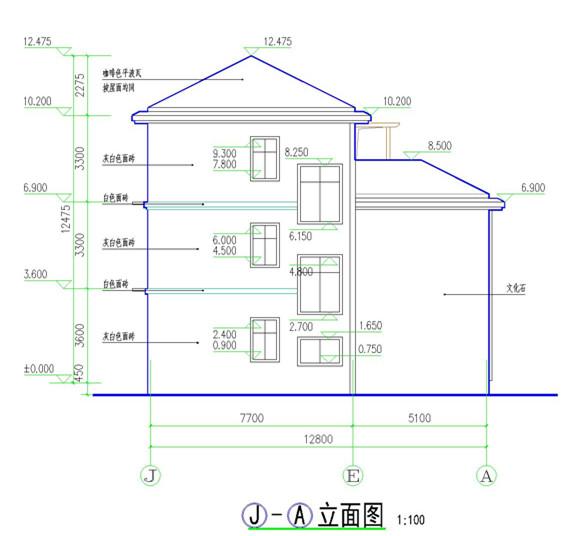 三層經(jīng)典小別墅設(shè)計圖，造型別致大方，造價低，非常適合農(nóng)村自建房！