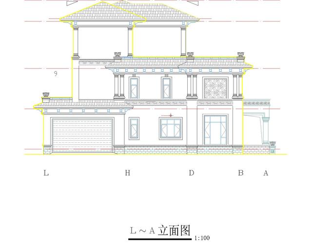 三層經(jīng)典小別墅設(shè)計圖，造型別致大方，造價低，非常適合農(nóng)村自建房！