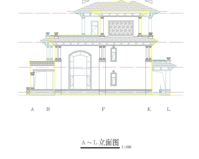 三層經(jīng)典小別墅設(shè)計圖，造型別致大方，造價低，非常適合農(nóng)村自建房！