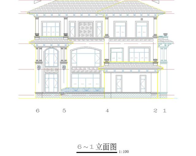 三層經(jīng)典小別墅設(shè)計圖，造型別致大方，造價低，非常適合農(nóng)村自建房！
