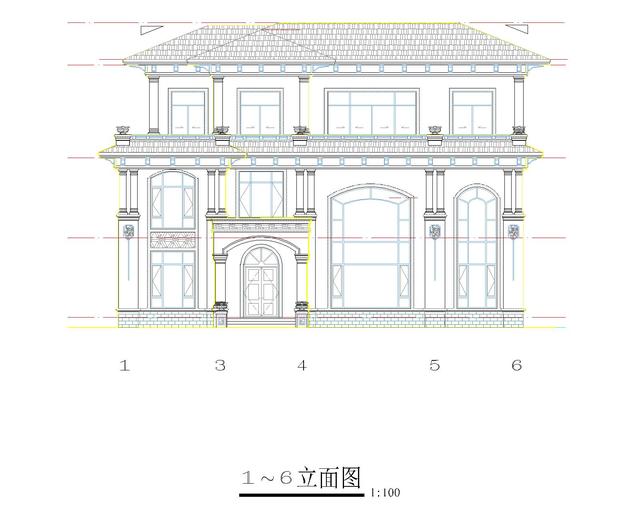 三層經(jīng)典小別墅設(shè)計圖，造型別致大方，造價低，非常適合農(nóng)村自建房！