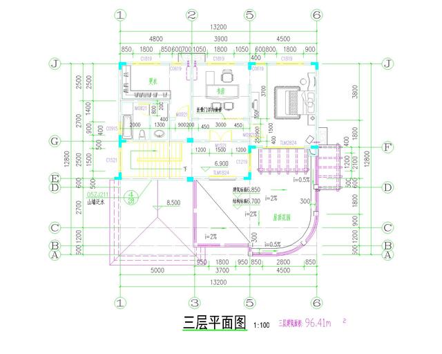三層經(jīng)典小別墅設(shè)計圖，造型別致大方，造價低，非常適合農(nóng)村自建房！