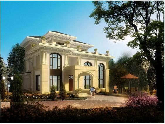 三層經(jīng)典小別墅設(shè)計圖，造型別致大方，造價低，非常適合農(nóng)村自建房！