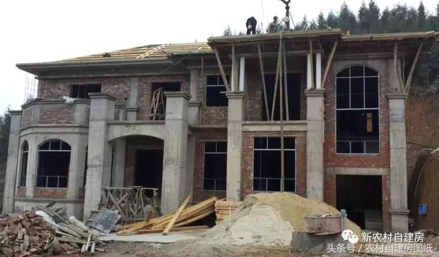 自建二層別墅設(shè)計(jì)圖，15X10米帶地下室，集豪華實(shí)用于一體