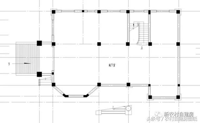 自建二層別墅設(shè)計(jì)圖，15X10米帶地下室，集豪華實(shí)用于一體