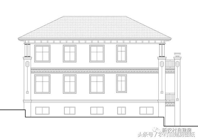 自建二層別墅設(shè)計(jì)圖，15X10米帶地下室，集豪華實(shí)用于一體
