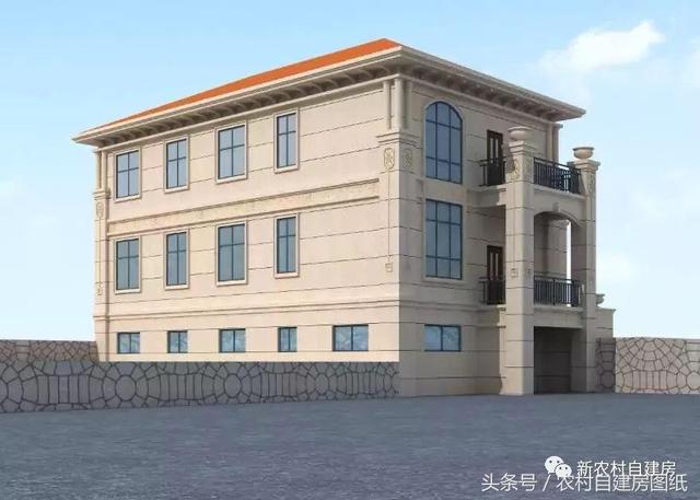 自建二層別墅設(shè)計(jì)圖，15X10米帶地下室，集豪華實(shí)用于一體