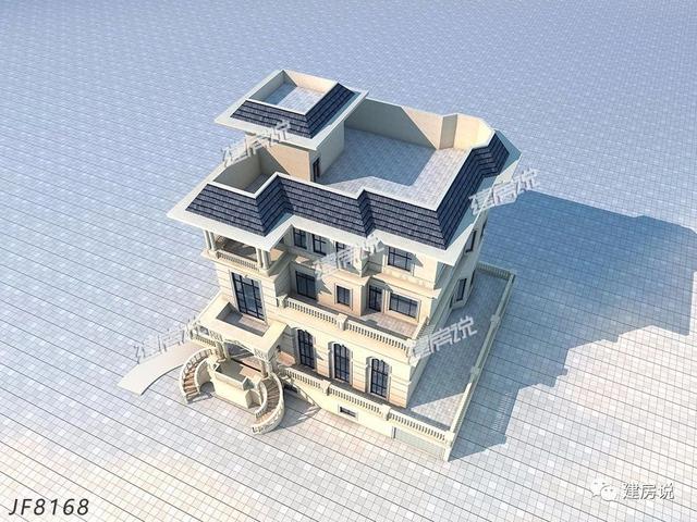 128㎡的別墅設(shè)計(jì)圖帶電梯+影音室，雙廚房設(shè)計(jì)為你帶來(lái)非凡的生活享受