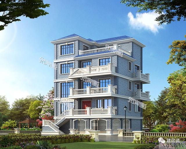 128㎡的別墅設(shè)計(jì)圖帶電梯+影音室，雙廚房設(shè)計(jì)為你帶來(lái)非凡的生活享受