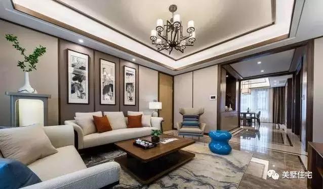 平屋頂新中式農(nóng)村自建別墅圖，既有現(xiàn)代風(fēng)格的簡約又有傳統(tǒng)元素的雋永