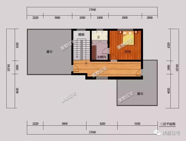 平屋頂新中式農(nóng)村自建別墅圖，既有現(xiàn)代風(fēng)格的簡約又有傳統(tǒng)元素的雋永