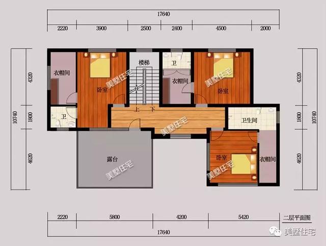 平屋頂新中式農(nóng)村自建別墅圖，既有現(xiàn)代風(fēng)格的簡約又有傳統(tǒng)元素的雋永