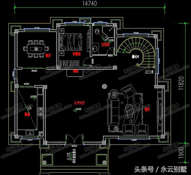 農(nóng)村自建房用得較多的幾款三層別墅圖紙，都是比較豪華大氣的外觀