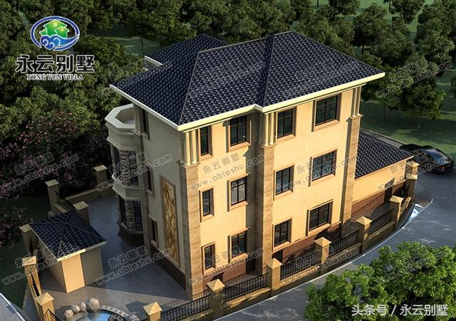 農(nóng)村自建房用得較多的幾款三層別墅圖紙，都是比較豪華大氣的外觀