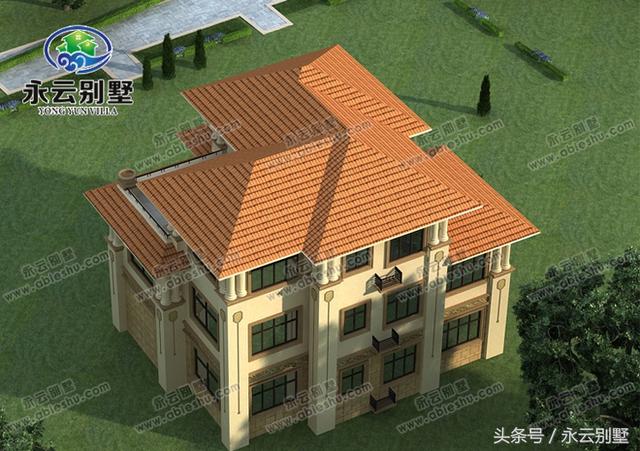 農(nóng)村自建房用得較多的幾款三層別墅圖紙，都是比較豪華大氣的外觀