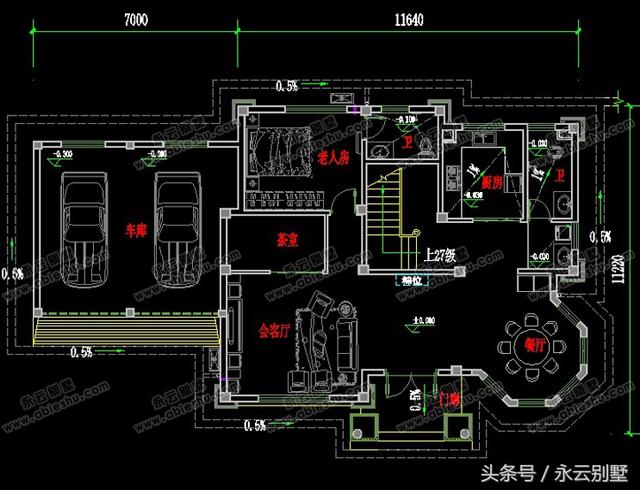 農(nóng)村自建房用得較多的幾款三層別墅圖紙，都是比較豪華大氣的外觀