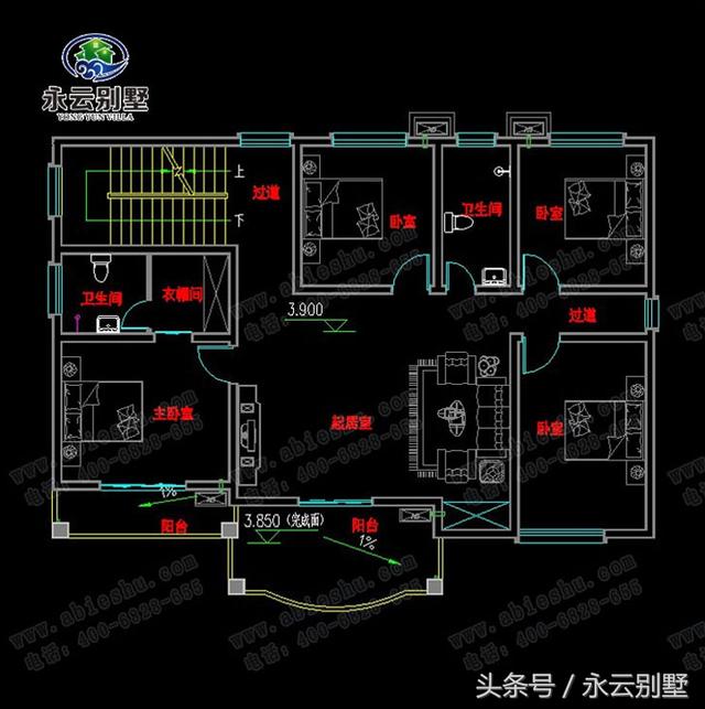 農村自建房用得較多的幾款三層別墅圖紙，都是比較豪華大氣的外觀