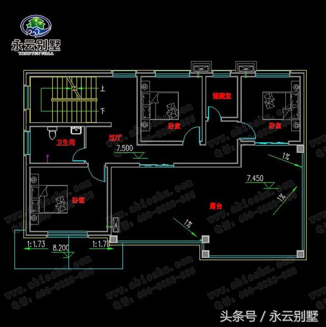 農村自建房用得較多的幾款三層別墅圖紙，都是比較豪華大氣的外觀
