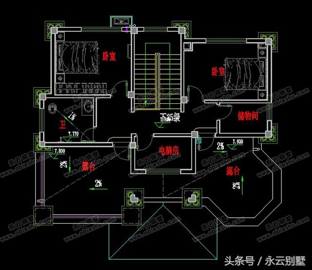農村自建房用得較多的幾款三層別墅圖紙，都是比較豪華大氣的外觀