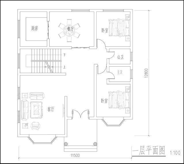 11套適合農村自建房的戶型圖及平面圖，美觀大氣上檔次！