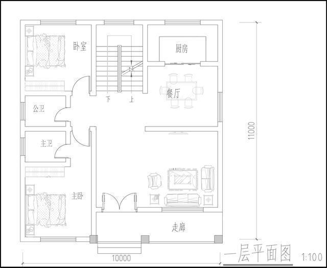 11套適合農村自建房的戶型圖及平面圖，美觀大氣上檔次！