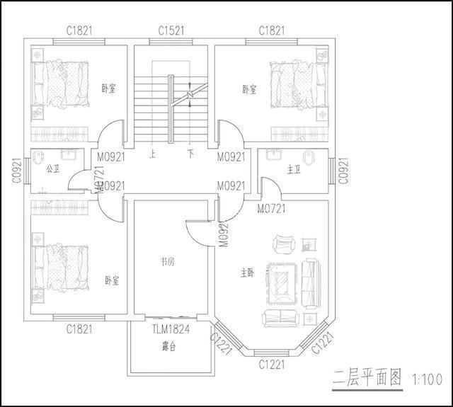 11套適合農村自建房的戶型圖及平面圖，美觀大氣上檔次！