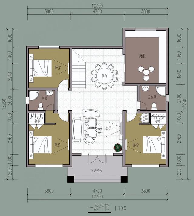 11套適合農村自建房的戶型圖及平面圖，美觀大氣上檔次！