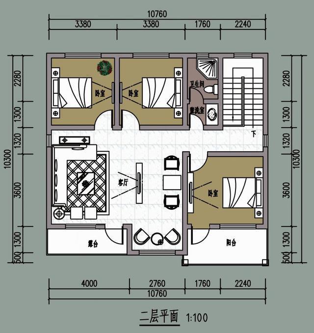 11套適合農村自建房的戶型圖及平面圖，美觀大氣上檔次！