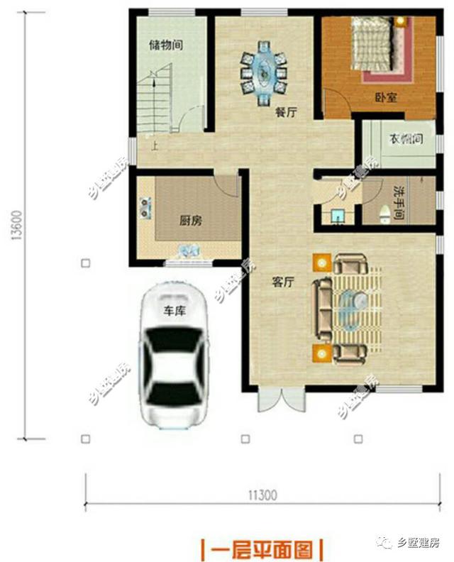 3款20萬建成的農(nóng)村自建小別墅設(shè)計圖，萬水千山總是情，你看這房行不行！