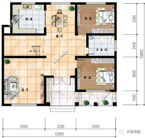 3款20萬建成的農(nóng)村自建小別墅設(shè)計圖，萬水千山總是情，你看這房行不行！