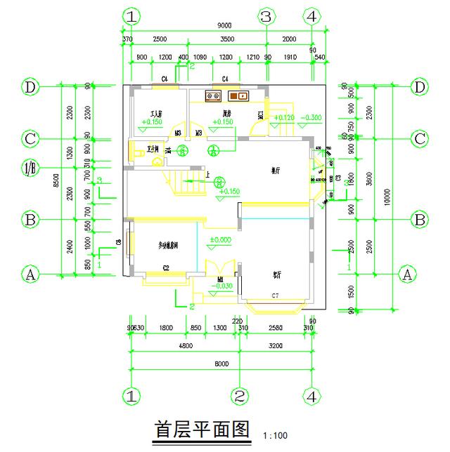 2款開間8米的農(nóng)村自建房設(shè)計圖，不僅美觀大方，更是經(jīng)濟(jì)實用，小戶型也能建出大豪宅