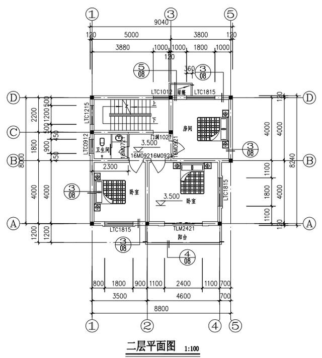 2款開間8米的農(nóng)村自建房設(shè)計圖，不僅美觀大方，更是經(jīng)濟(jì)實用，小戶型也能建出大豪宅