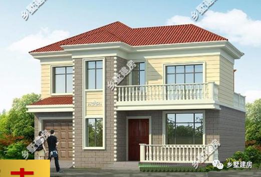 二款小型別墅自建房設(shè)計(jì)圖，占地雖小但外觀大氣，快來看看