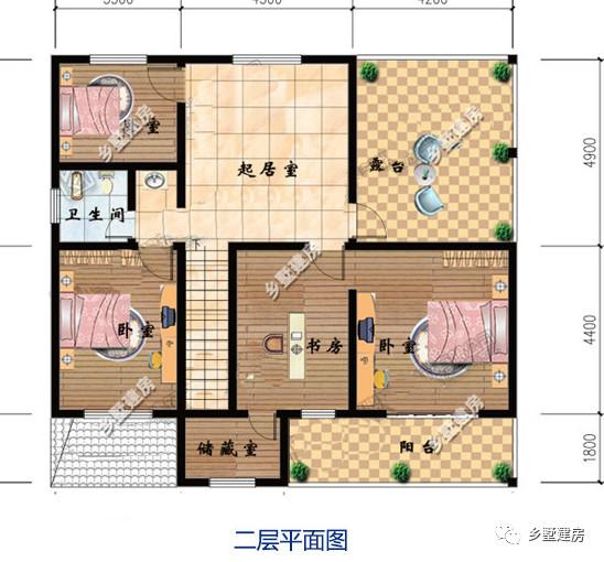 二款小型別墅自建房設(shè)計(jì)圖，占地雖小但外觀大氣，快來看看