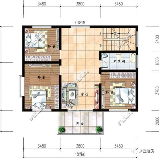 二款小型別墅自建房設(shè)計(jì)圖，占地雖小但外觀大氣，快來看看