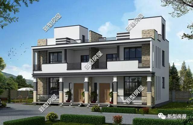 20萬(wàn)就能建起的二層農(nóng)村別墅圖，現(xiàn)代、實(shí)用、輕奢時(shí)尚，年輕人的最愛